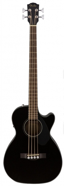 Fender Cb-60Sce Black Basso Acustico Elettrificato