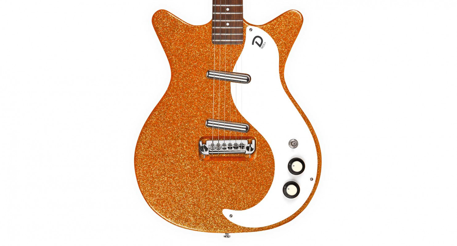 Danelectro 59m nos+ orange metalflake