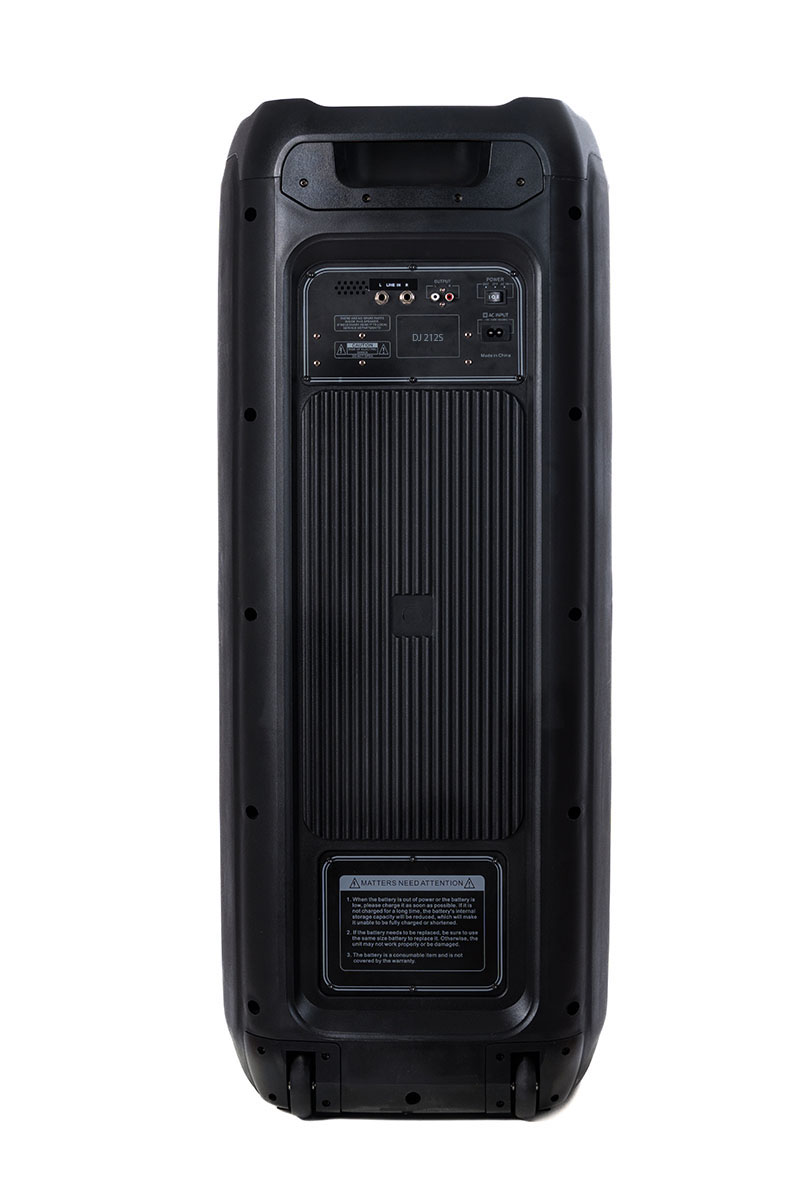 Audiodesign Diffusore Portatile DJ 212S 2X12'