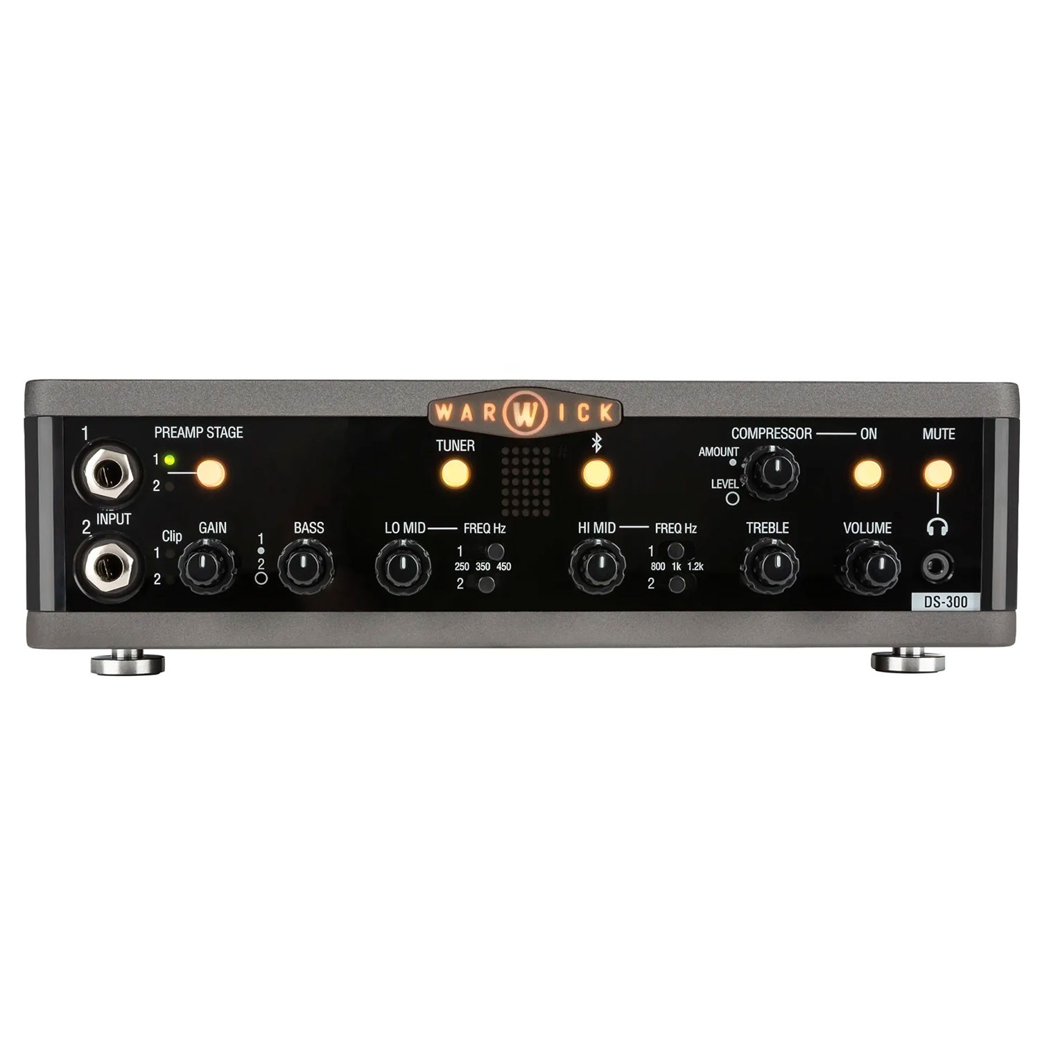 Warwick Double Stage Bass Amp Head 300W con USB