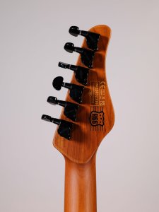 Schecter R66 Bud Boy Traditional Black Satin