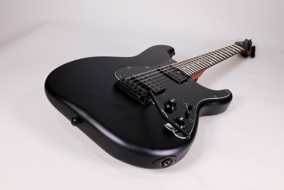 Schecter R66 Bud Boy Traditional Black Satin