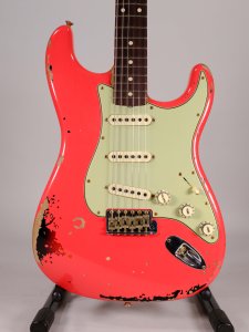 Fender Custom Shop Michael Landau 1963 Stratocaster Fiesta Red over 3C Sunburst