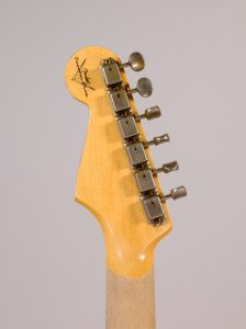 Fender Custom Shop Michael Landau 1963 Stratocaster Fiesta Red over 3C Sunburst