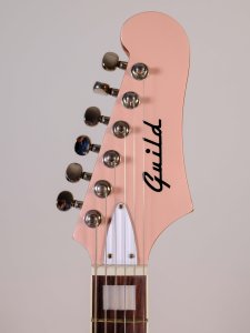 Guild italia Surfliner deluxe rose quartz metallic