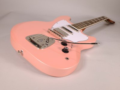 Guild italia Surfliner deluxe rose quartz metallic