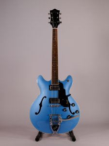 Guild Starfire I Doudle Cut Tailpiece Blu