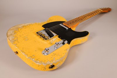 Fender custom shop Limited 53 Telecaster Super Heavy Relic Aged Nocaster Blonde