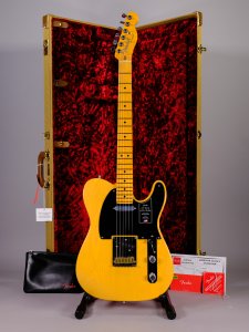 Fender American Ultra Luxe 50s Telecaster Mn Butterscotch