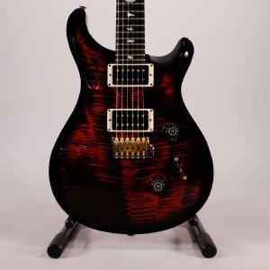 Prs Custom 24 Pattern Thin 10-Top Fire Smokeburst