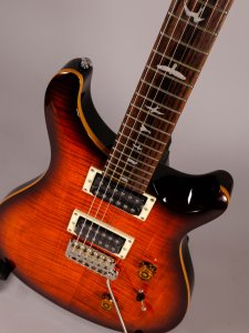Prs SE Custom 24 Limited Orange Tiger Smokeburst 2025