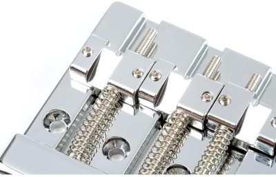 Fender Himass 4-String Bass Bridge Assembly With Zinc Saddles