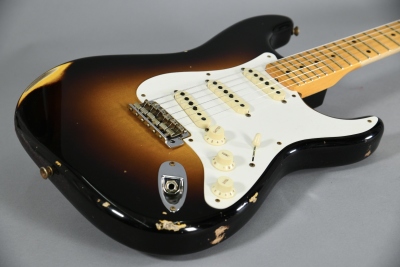 Fender Custom Shop 57 Stratocaster Relic Wide Fade 2 Color Sunburst