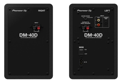 Pioneer Dj Dm40D Monitor Black