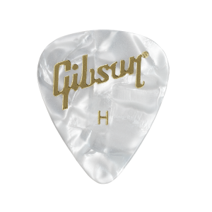 Gibson Aprt12-74H Pearloid Picks Thin  12 pcs