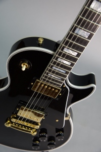 Gibson Les Paul Custom Ebony con Tastiera Ebony Gloss