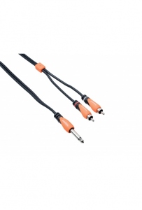 BESPECO CAVO DI INTERCONNESSIONE JACK MONO 2 RCA