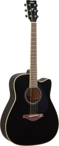 Yamaha Fg-Ta Transacoustic Nera Lucida Chitarra Acustica Elettrificata