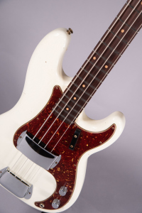 Fender 63 Precision Bass Journeyman Relic Aged Olympic White