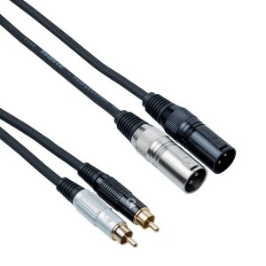 Bespeco Cavo Microfonico Mt 3 Rca Cannon