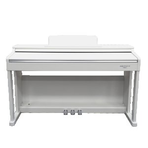 Echord Dpx100W Pianoforte Digitale con mobile 88 Tasti Pesati Bianco Lucido