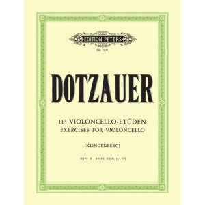 Edition Pteres Dotzauer 113 Violoncello - Etuden