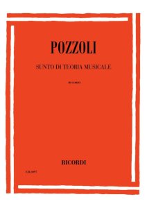 Ricordi Pozzoli Sunto di Teoria Musicale III Corso