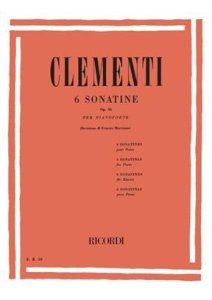 Ricordi Clementi 6 Sonatine per Pianoforte OP. 36