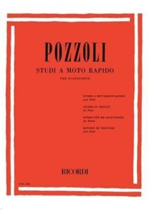 Ricordi Pozzoli Studi a Moto Rapido - Pianoforte