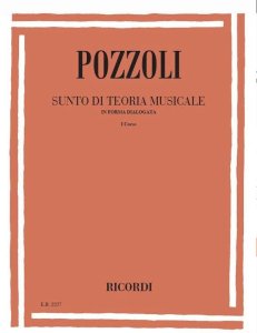 Ricordi Pozzoli Sunto di Teoria Musicale in Forma Dialogata