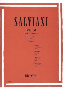 Ricordi Salviani Studi per Saxofono Vol I