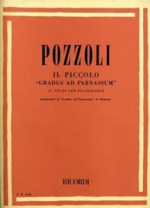 Ricordi Pozzoli Il Piccolo 'Gradus Ad Parnassum' 15 Studi Per Pianoforte