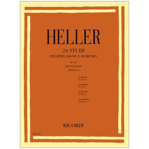 Ricordi Heller 24 Studi D'Espressione e Di Ritmo Op 125