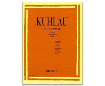 Ricordi Kuhlau Sonatine Op 20 -55-59
