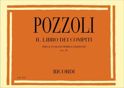 Ricordi Pozzoli Libro Dei Compiti Pt. III