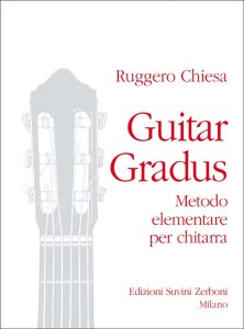 Suvini Zerboni Chiesa Guitar Gradus Metodo Elementare per Chitarra