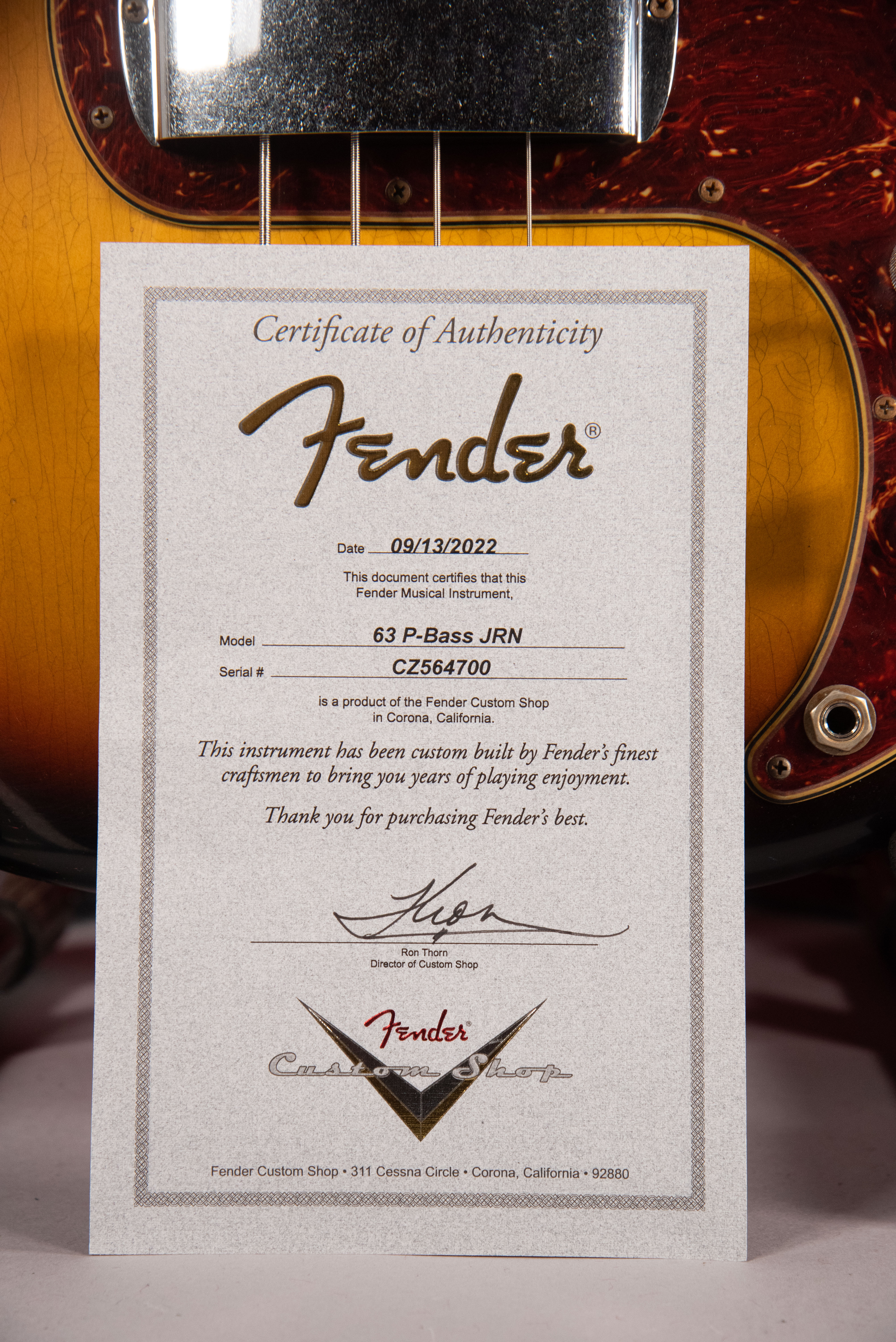 Fender 63 Precision Bass Journeyman Relic Aged 3 Color Sunburst