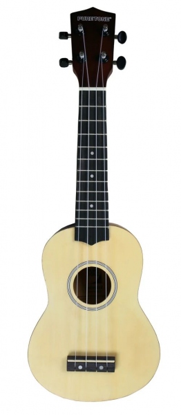 Pure Tone Ukulele Soprano Natural Pack