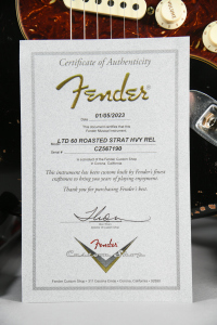 Fender Custom Shop Limited 60 Roasted Alder Stratocaster Heavy Relic Aged Black