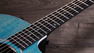 Taylor 214Ce-Dlx Ltd Trans Blue