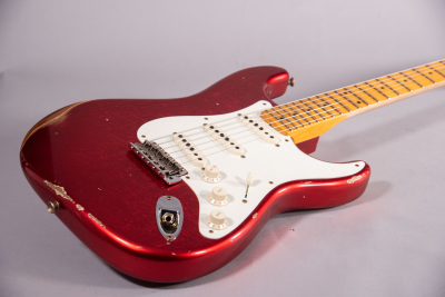 Fender 58 Stratocaster Relic Faded Aged Candy Apple Red