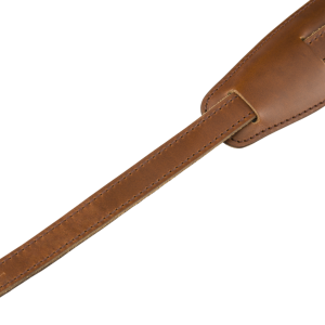 Fender Tracolla Mustang Saddle Strap Long Cognac