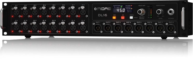 Midas Dl16 Stage Box Digitale 16 In 8 Out