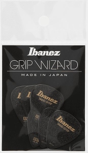 Ibanez 6 Pick Set  Mm Sand Grip Black