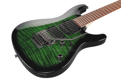 Ibanez Kikosp3 Kiko Loureiro Signature Transparent Emerald Burst