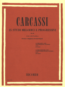 Carcassi - 25 Studi melodici e progressivi, Op. 60 per chitarra - B-Stock