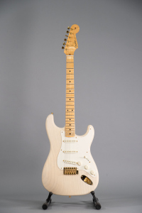 Fender Custom Shop 1957 Stratocaster Nos Gold Hw Aged White Blonde