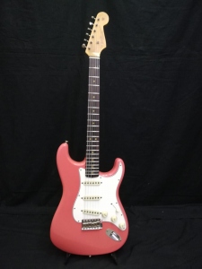 FENDER 1964 STRATOCASTER RELIC JOURNEYMAN SUPER FADED FIESTA RED