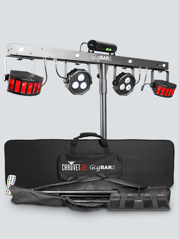 Chauvet Dj Gig Bar2 KIT DJ Effetto LED con Stativo