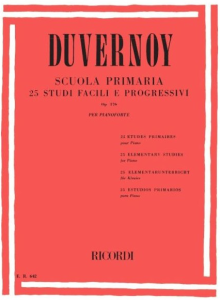 Duvernoy - Scuola primaria, 25 Studi facili e progressivi Op.176